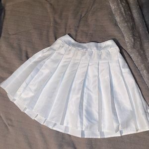 White Tennis Skirt